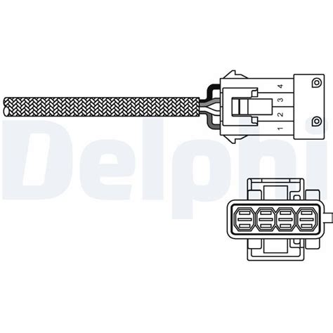 Lambdasonde Delphi Es B F R Peugeot Partner Combispace G