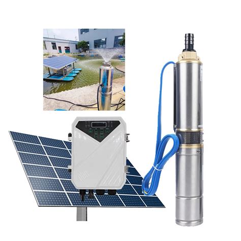 Hp W High Flow Ac Dc Hybrid Stainless Steel Solar Submersible