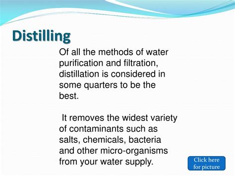 PPT - WATER PURIFICATION PowerPoint Presentation, free download - ID ...