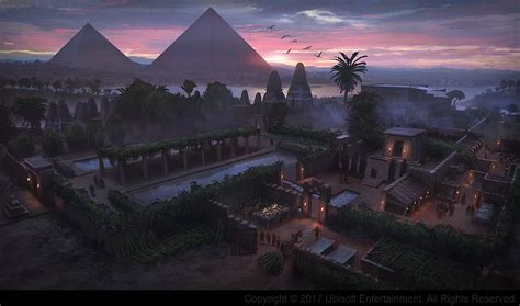 Assassins Creed Origins Concept Art By Gilles Beloeil Concept Art World