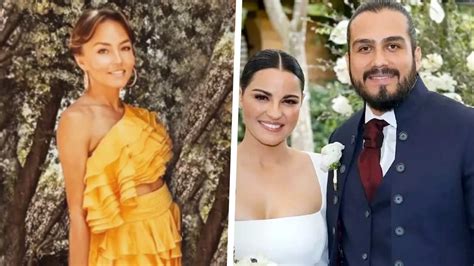 Angelique Boyer Y Su Look Ganador En La Boda De Maite Perroni Y