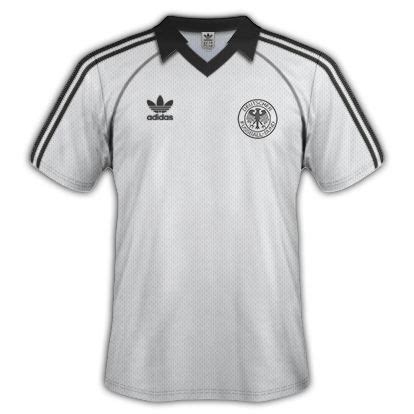 West Germany Home Shirt For The World Cup Finals Cup Final