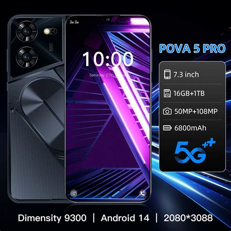 Celular Android Vers O Global Pova Pro Smartphone Celular Nfc