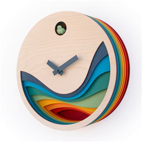 Modern Cuckoo Clock Etsy