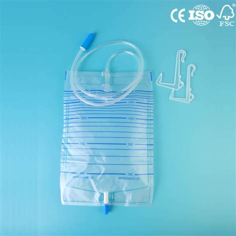 Pull And Push Valve Urine Collector With Hanger Shuangmei