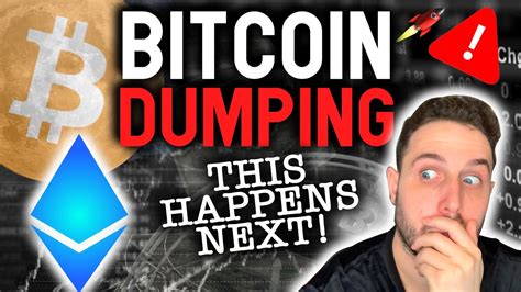 Warning Bitcoin Dumping Now Here Is What Happens Next