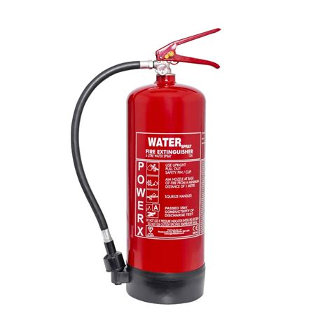 6ltr Water Fire Extinguisher Thomas Glover Powerx