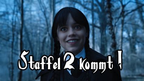 Wednesday Staffel 2 endlich BESTÄTIGT Wednesday YouTube