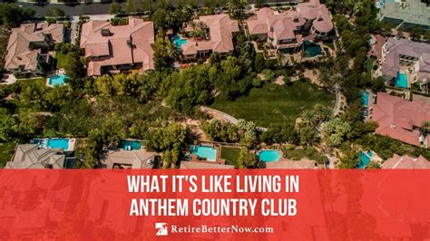 What Its Like Living In Anthem Country Club Henderson Nv