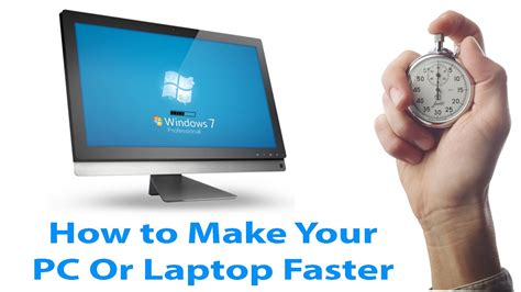 How To Make Your PC Or Laptop Run Faster Part 1 4 Simple Steps YouTube