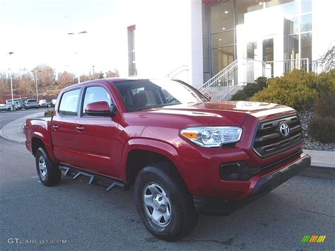 2017 Barcelona Red Metallic Toyota Tacoma Sr5 Double Cab 4x4 143395429