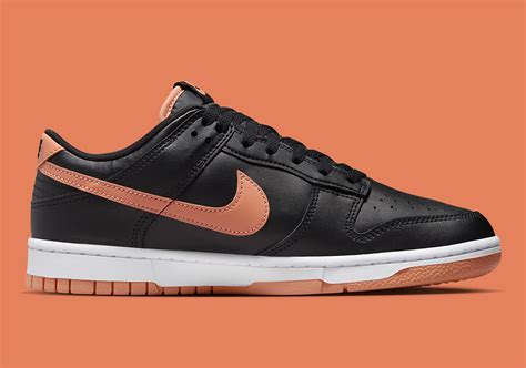 Nike Dunk Low Black Amber Brown Dv Sneakernews