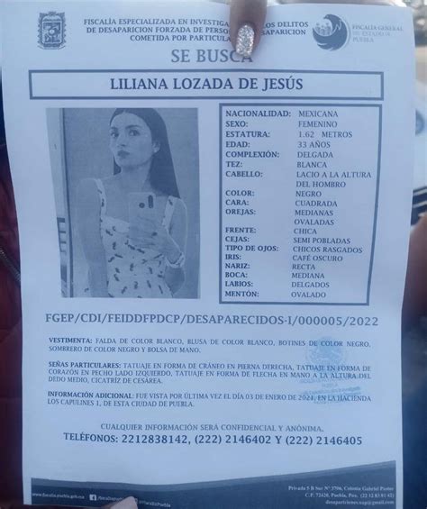 Liliana Lozada Tomó Un Taxi Y Desapareció En Puebla Infobae