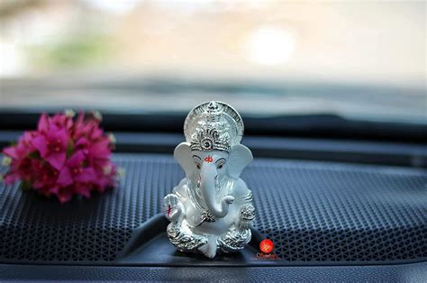 Imagicart Lord Ganesha Idol Decorative Showpiece For Car Dashboard