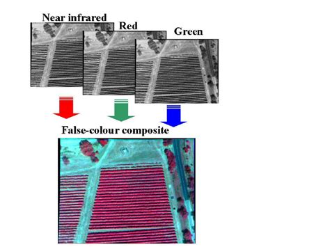 Composite Images Here A Standard False Colour Image Comprising Near