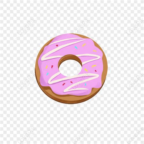 Hand Drawn Donuts Clipart Pink Fresh Png Transparent Background And