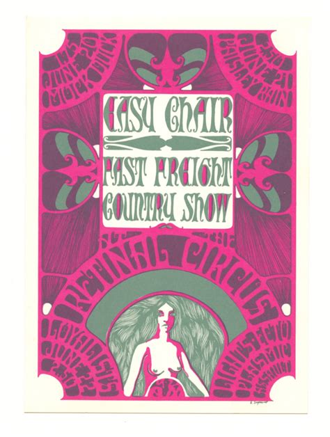 Retinal Circus Postcard 1966 1968 Vintage Collectible Memorabilia