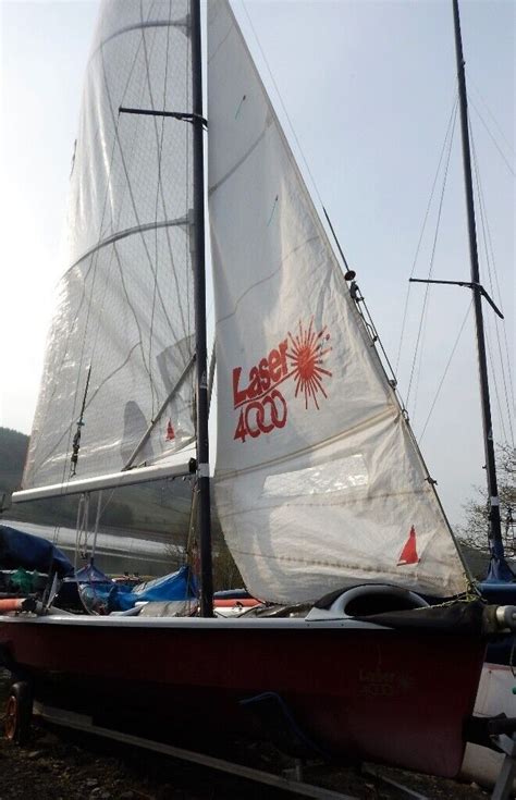 Laser 4000 Sailing Dinghy Red In Buxton Derbyshire Gumtree