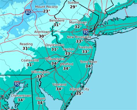 N.J. weather turns cold Thursday with weekend storm ahead - nj.com