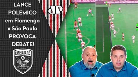 O Var Errou Gente Essa Linha Est Lance Pol Mico Em Flamengo X