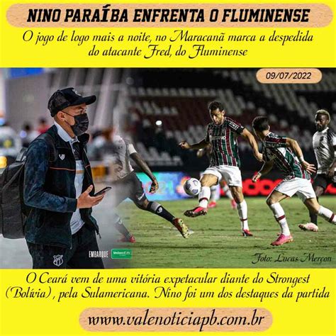 Em despedida de Fred Fluminense recebe o Ceará no Maracanã Vale Noticia