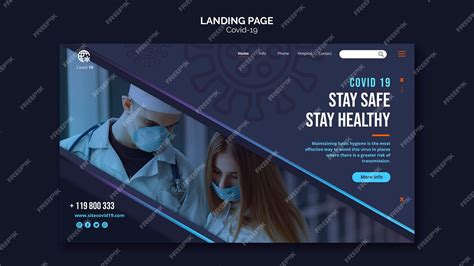 Free Psd Stay Safe And Healthy Banner Template