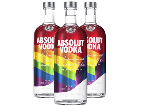 Absolut Lança Nova Garrafa Para A Rainbow