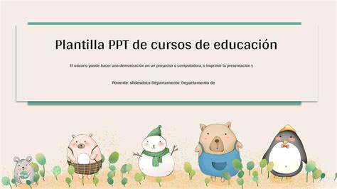 Cursos De Educación De Jardín De Infantes De Dibujos Animados