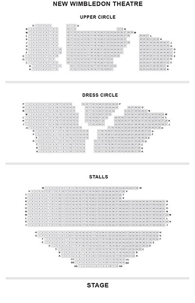 New Wimbledon Theatre Seating Plan | New Wimbledon Theatre