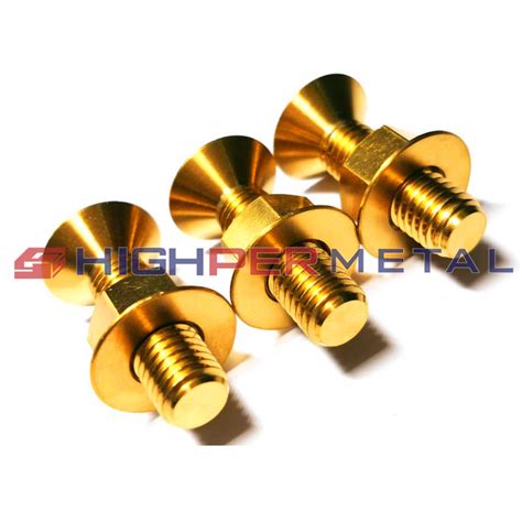 M X X P Titanium Hexagon Socket Countersunk Head Cap Screws