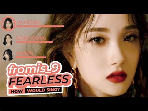 How Would Fromis 9 Sing FEARLESS LE SSERAFIM Vertical Video YouTube