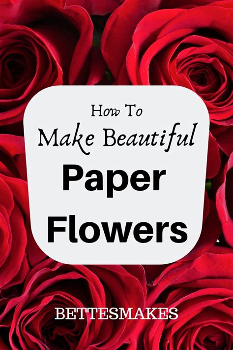 Free Cricut Paper Flower Templates | Bettes Makes