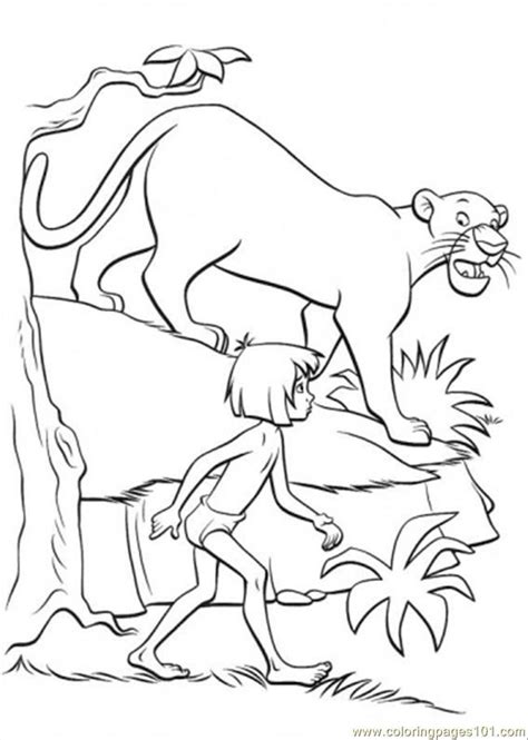 Jungle Scene Coloring Pages - Coloring Home