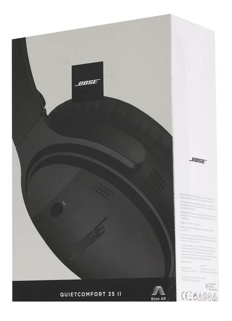 Bose QuietComfort QC35-II Wireless Noise Cancelling Over-Ear Headphones ...