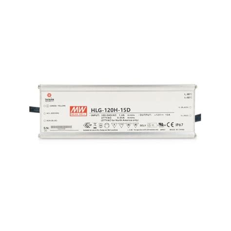 Nguồn meanwell HLG 120H 15D Đặt mua Meanwell tại đây