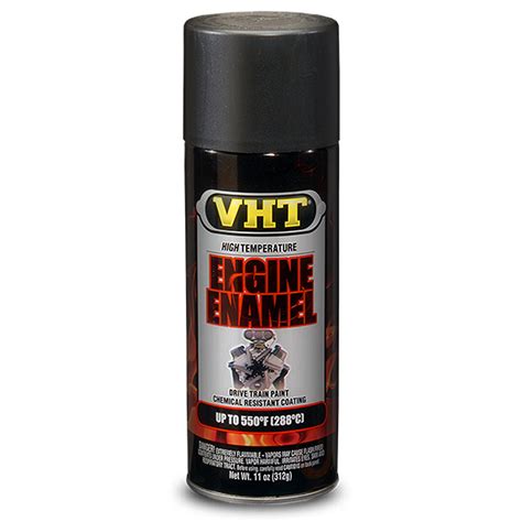 VHT Satin Black Engine Enamel High Temperature Paint 312g Frost