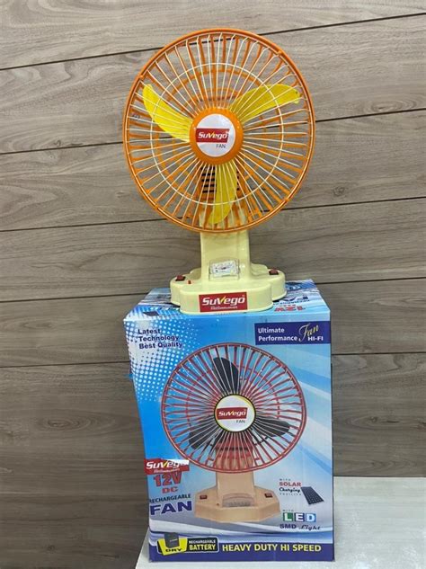 Table Fan Ac Dc Rechargeable Fans At Rs 600 Piece In Ahmedabad ID