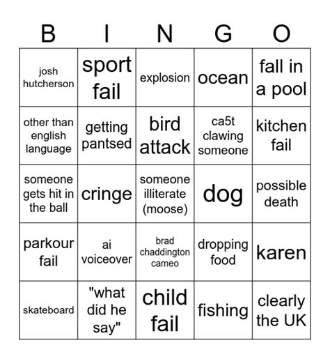 Meme Bingo Card