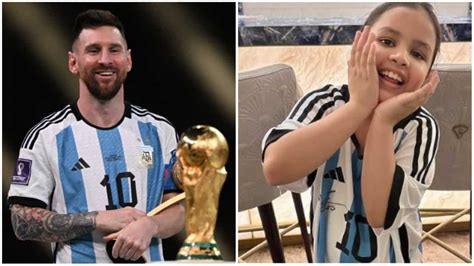 Viral Ziva Dhoni Breaks The Internet As She Flaunts Lionel Messi S