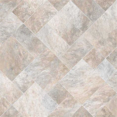 Trafficmaster Gray Residential Vinyl Sheet Flooring Ft Wide X Cut