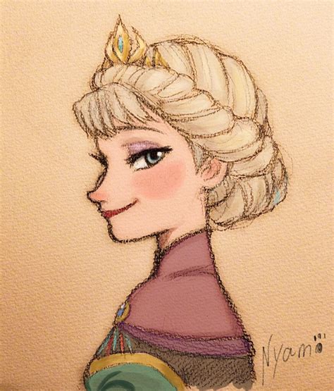 Frozen Elsa Drawing