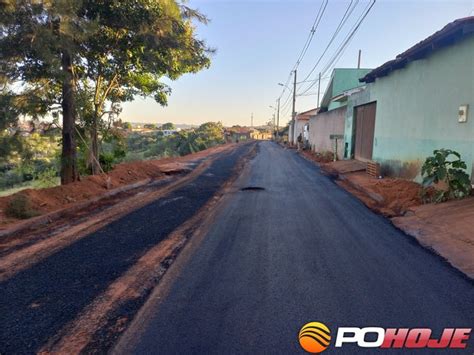 Prefeitura Est Finalizando Obras Na Rua Ol Mpio Clementino Onde Eros O