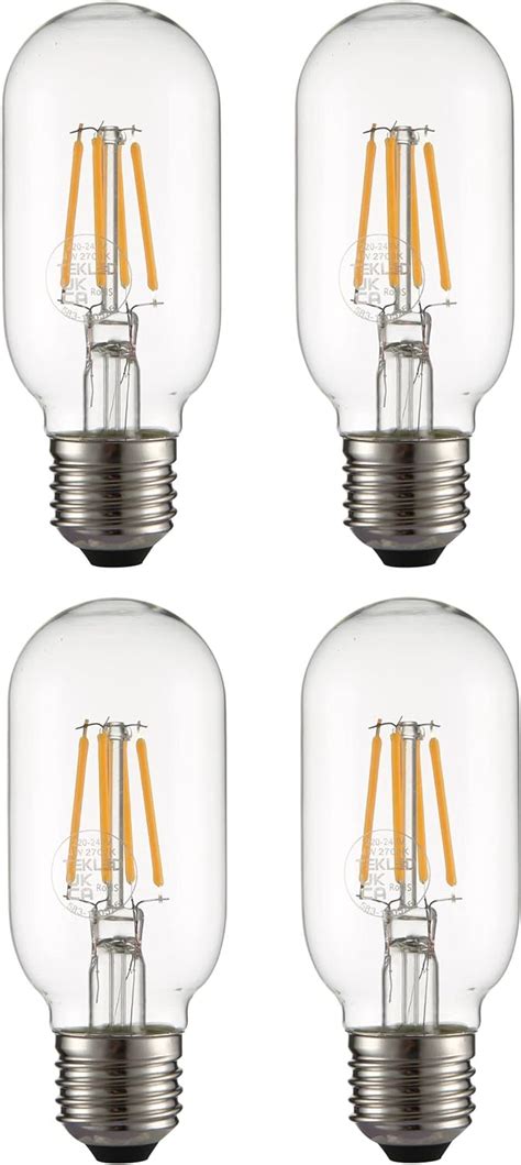 Tekled T Filament Vintage Dimmable Led Bulbs Tubular E Edison