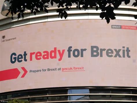 ‘get Ready For Brexit Uk Govt Launches Advertising Campaign World