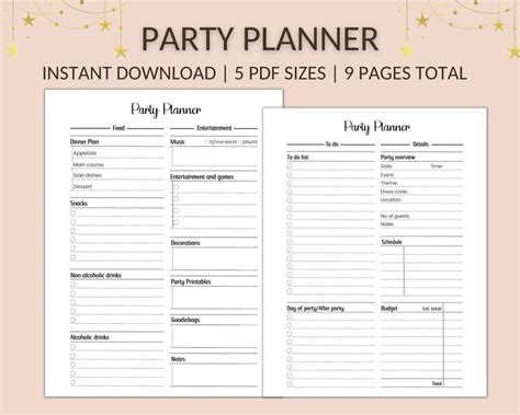 Party Planner Party Planning Event Planner Birthday Party Organizer