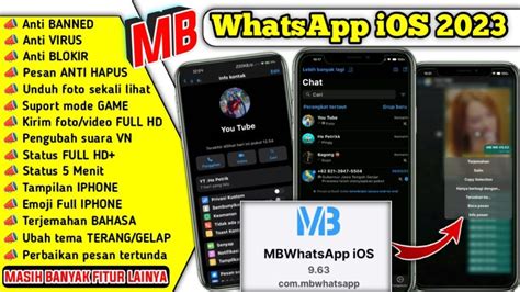 Mb Whatsapp Ios V Mb Wa Apk Versi Terbaru