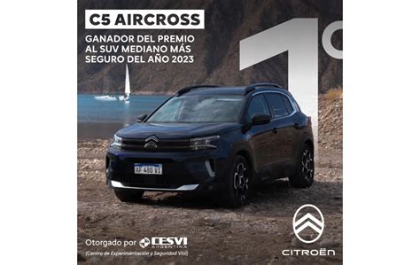 El Citro N C Aircross Elegido El Auto M S Seguro Entre Los Suv