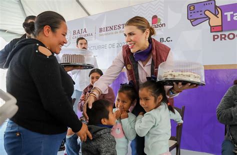 Gobernadora Marina Del Pilar Refuerza Entrega De Tarjeta Violeta En BC