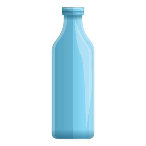 Blue Glass Bottle Icon Cartoon Style Vector Art At Vecteezy