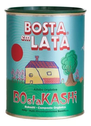 Fertilizante Org Nico Bosta Em Lata Bostakashi Bokashi G